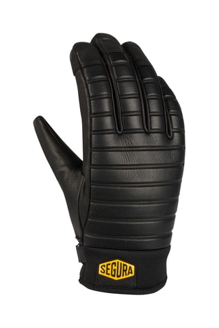 Gants en cuir de chèvre Nikita - Noir - Segura