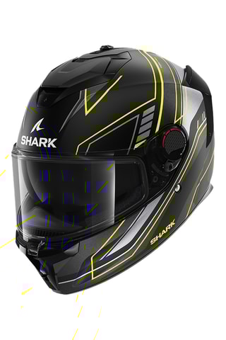 Casque intégral Spartan Gt Pro Toryan - Noir et jaune - Shark