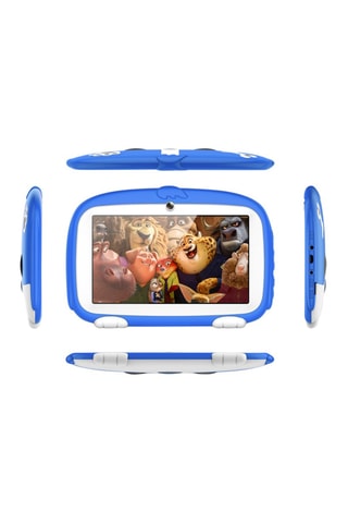 ##Tablette tactile TechKidz - Blanc et bleu