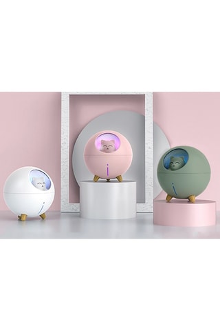 Humidificateur TechKidz - Veilleuse - Planet Cat