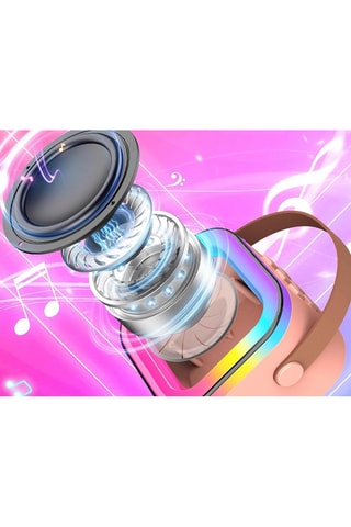 ##Enceinte Karaoké TechKidz - 2 micros - Bluetooth