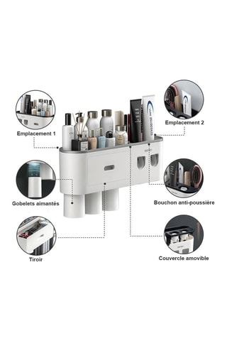 Distributeur TechKidz - Dentifrice - Double