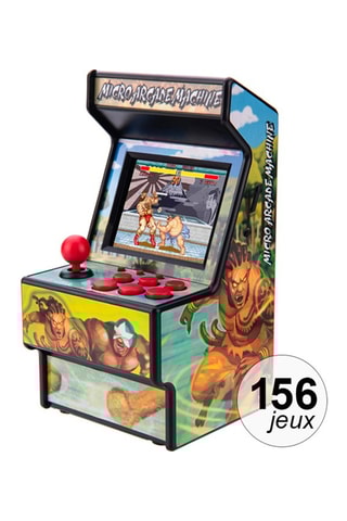 ##Borne d'arcade TechKidz - Mini - 156 jeux