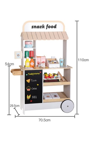Chariot TechKidz - En bois - Avec accessoires