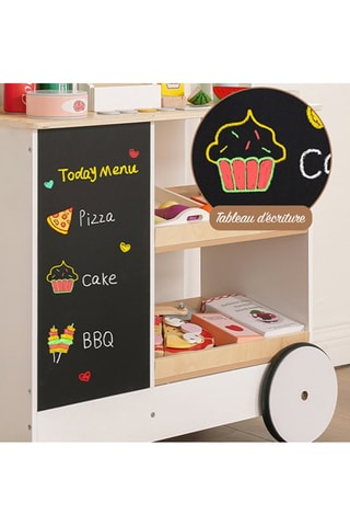 Chariot TechKidz - En bois - Avec accessoires