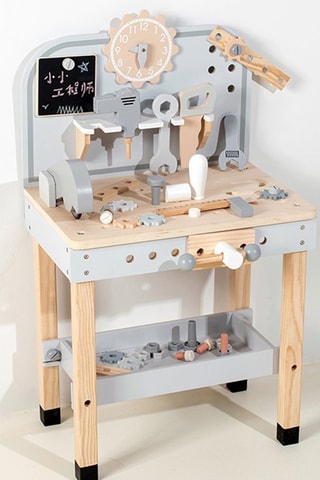 Établi TechKidz - En bois - Avec accessoires