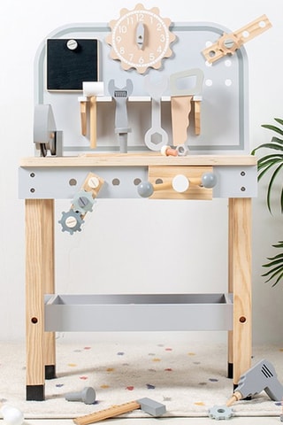 Établi TechKidz - En bois - Avec accessoires