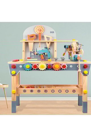 Établi TechKidz - En bois - Avec accessoires