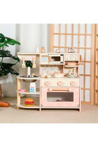 Cuisine TechKidz - En bois - Avec accessoires