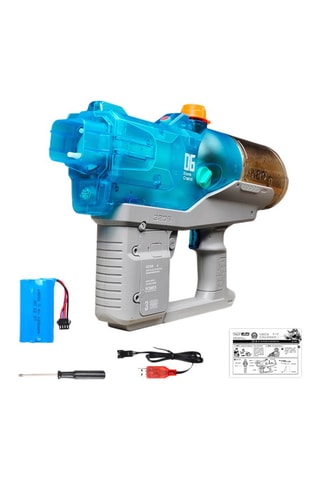 Pistolet à eau TechKidz - Longue distance - Rafale