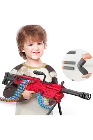 Fusil TechKidz - Motorisé - Fléchettes mousse