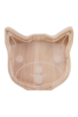 Tirelire TechKidz - Bois - Chat