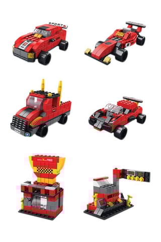 Jeu de construction TechKidz - 6 en 1 - 1000 briques