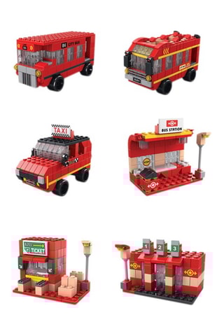 Jeu de construction TechKidz - 6 en 1 - 1000 briques