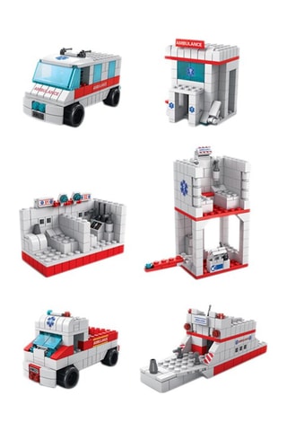 Jeu de construction TechKidz - 6 en 1 - 1000 briques