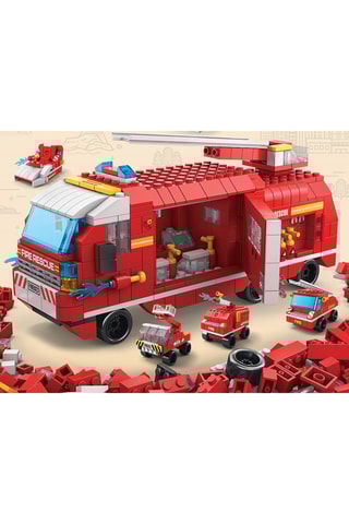 Jeu de construction TechKidz - 6 en 1 - 1000 briques