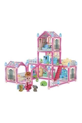 Maison de poupées TechKidz - 55 cm - 192 pcs