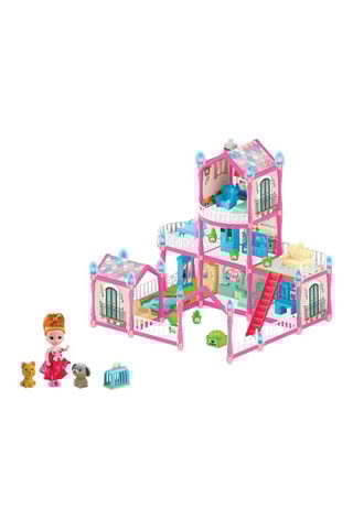 Maison de poupées TechKidz - 55 cm - 192 pcs