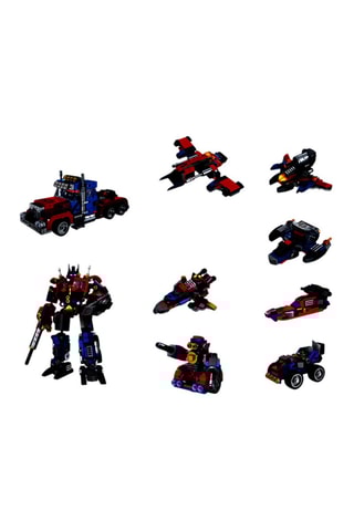 Jeu de construction TechKidz - 10 en 1 - 725 briques