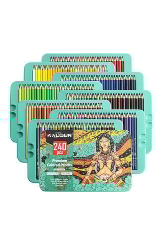 Set coloriage TechKidz - Set 240 crayons