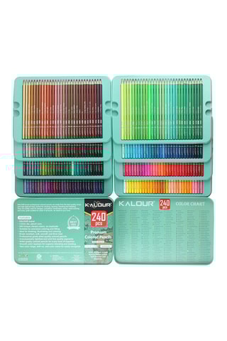 Set coloriage TechKidz - Set 240 crayons
