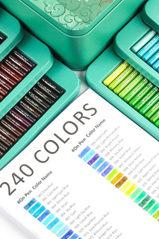 Set coloriage TechKidz - Set 240 crayons