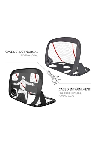 Cage de foot De Faugères Pliable - 120 x 90 cm