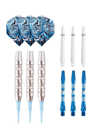 3 Fléchettes De Faugères Pointe plastique - 19 gr