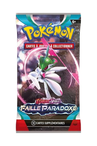 Pokémon - 4 Boosters Faille Paradoxe EV04