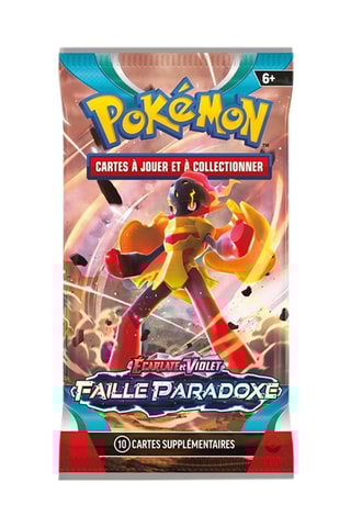 Pokémon - 4 Boosters Faille Paradoxe EV04