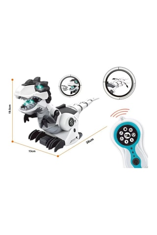 Dinosaure télécommandé TechKidz - Effets sonores et lumineux