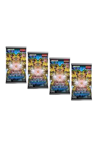 Yu-Gi-Oh! - 4 Boosters - L'Infini Interdit