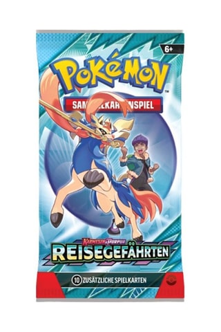 Pokémon - 4 Boosters - Reisegefährten EV09 - Version allemande