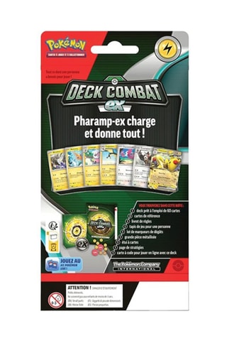 Pokémon - Deck combat - Lucario EX /  Pharamp EX