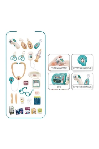 Chariot médical TechKidz - Set de 24 pcs