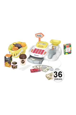 Caisse enregistreuse TechKidz - Set de 36 pcs