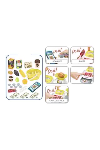 Caisse enregistreuse TechKidz - Set de 36 pcs