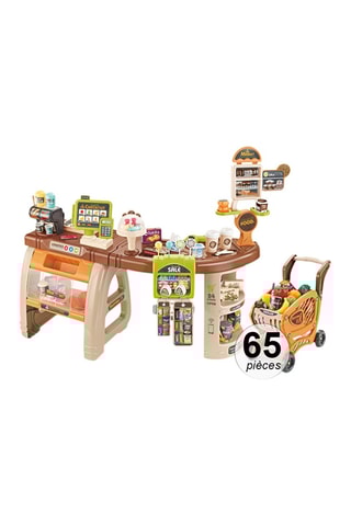 Caisse supermarché TechKidz - Set de 65 pcs