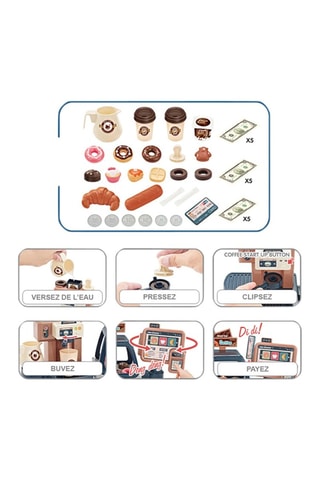 Corner café TechKidz - Set de 41 pcs