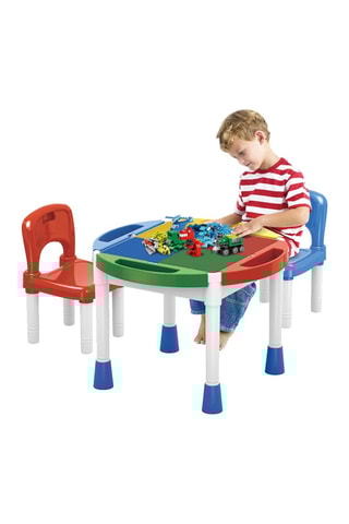 Table de construction TechKidz - Chaises et rangements