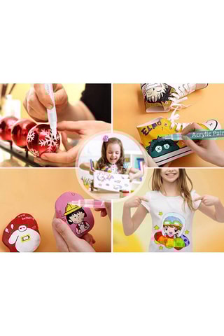 28 feutres TechKidz - Marqueurs acryliques