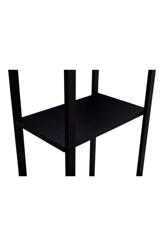 Range bûches avec étagères - 170 cm