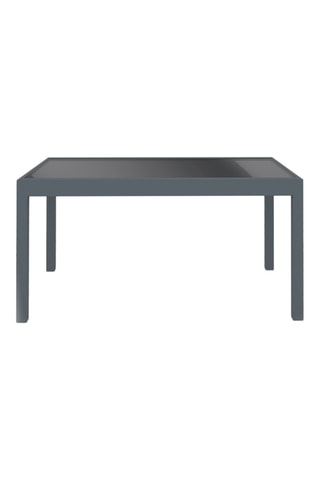 Table de jardin extensible - Gris foncé