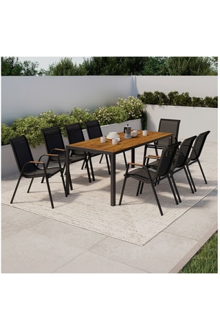 Ensemble de jardin Timbia - 8 places