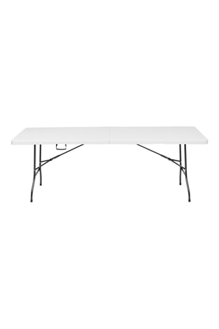 Table pliable - Blanc et anthracite