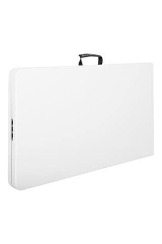 Table pliable - Blanc et anthracite