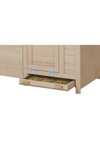 Poulailler Casita en bois avec pondoir intégré - 2 poules