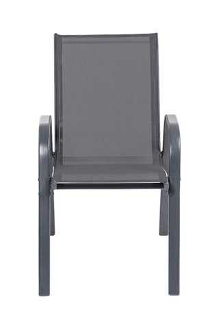 6 chaises de jardin - Multicolore