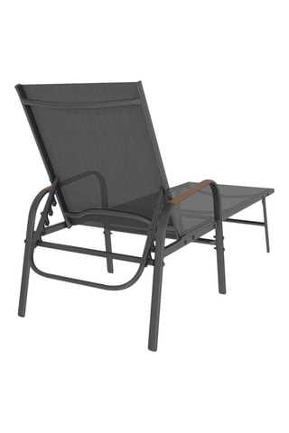 2 chaises longues inclinables Ozéa - 185 x 31 x 57 cm