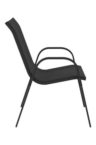 4 chaises de jardin empilables - 84 x 51,5 x 68 cm